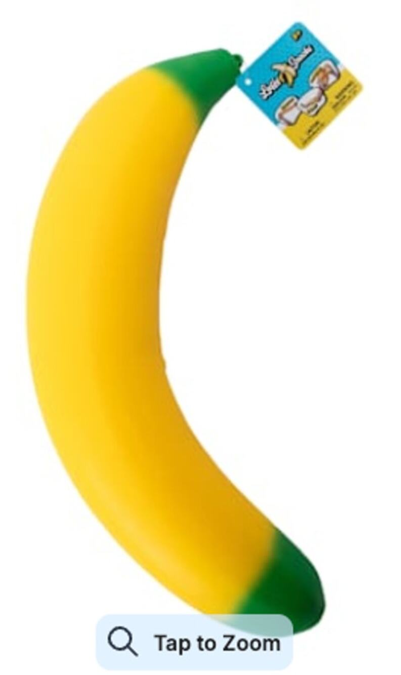 Laffy Snacks Squishy Banana